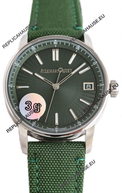 Audemars Piguet CODE 11.59 1:1 Mirror Swiss Replica Watch in Green Dial 