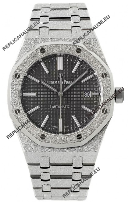 Audemars Piguet Royal Oak Frosted 37MM Self-Winding Grey Dial 1:1 Mirror Replica Watch