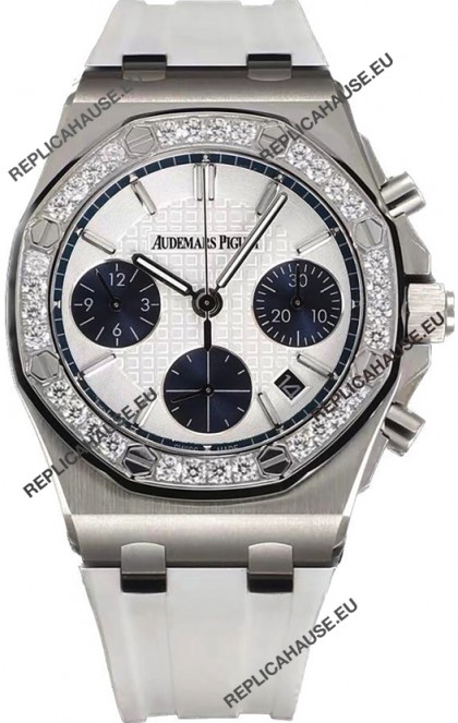 Audemars Piguet Royal Oak Offshore White Dial Chronograph 37MM - Swiss Replica Watch 