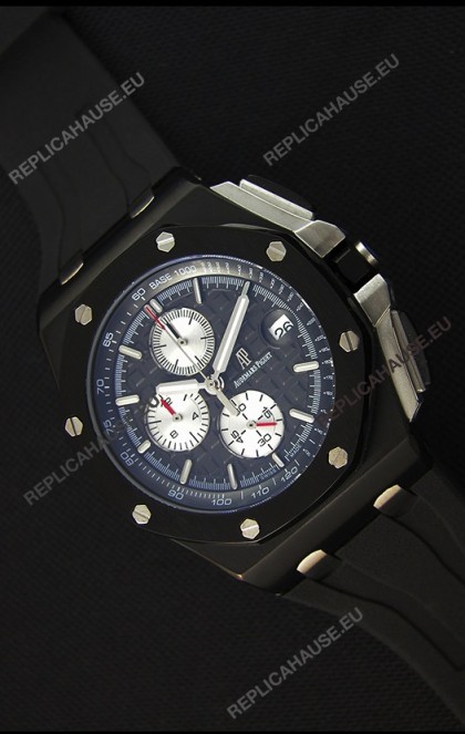 Audemars Piguet Royal Oak Offshore Chronograph Swiss Quartz Replica Watch PVD Case