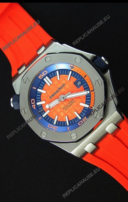 Audemars Piguet Royal Oak Offshore Diver Japanese Automatic Replica Watch in Orange