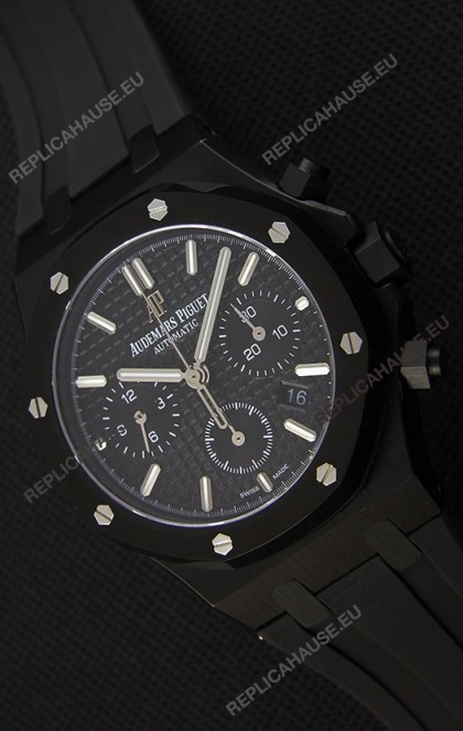 Audemars Piguet Royal Oak Chronograph Black Dial Swiss Replica Watch