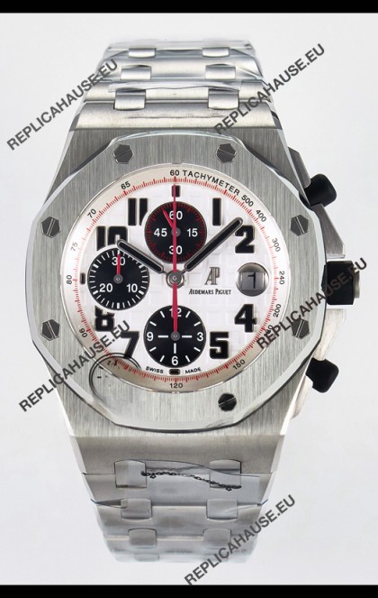 Audemars Piguet Royal Oak Offshore PANDA Chronograph 1:1 Super Clone Replica Watch - 904L Steel