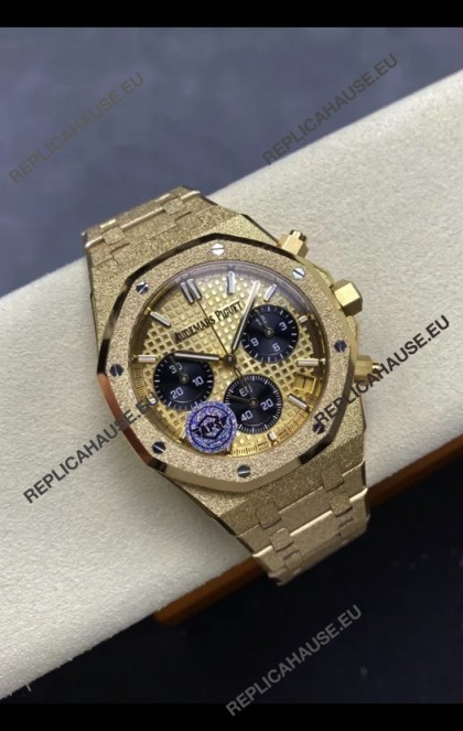 Audemars Piguet Royal Oak 26240 Frosted Yellow Gold 1:1 Mirror Swiss Replica