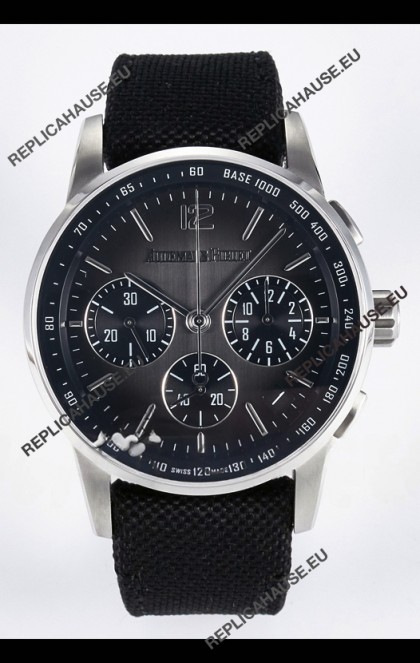 Audemars Piguet CODE 11.59 Chronograph Swiss Replica Watch in 904L Steel Grey Dial