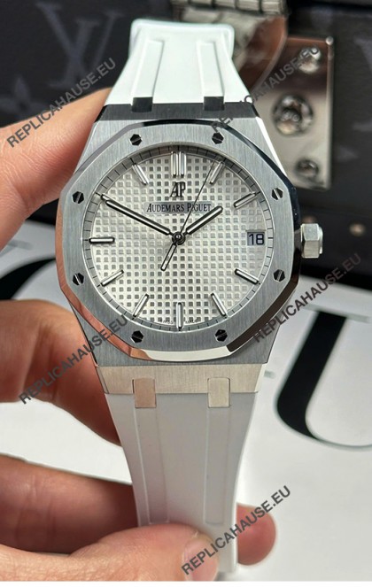 Audemars Piguet Royal Oak Super Clone 15500 41MM White Dial Steel Casing 41MM 