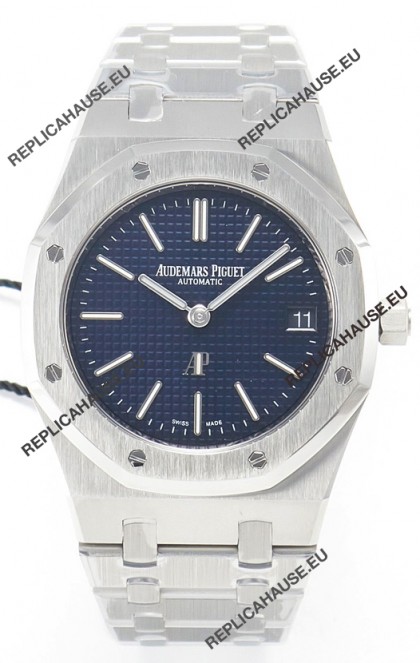 Audemars Piguet Royal 15202 39MM Super Clone Swiss Replica Watch in Blue Dial 