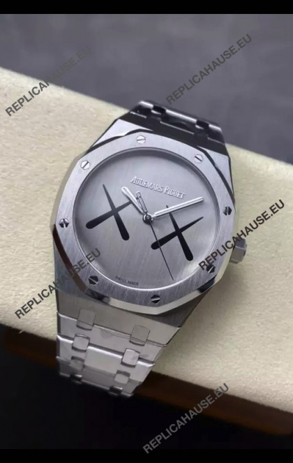 Audemars Piguet Royal Oak X KAWS Edition Swiss Replica Watch - Steel Dial