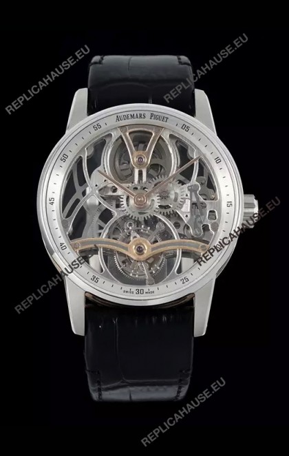 Audemars Piguet CODE 11.59 Openwork Dial Rose Gold Titanium Casing Superclone Watch