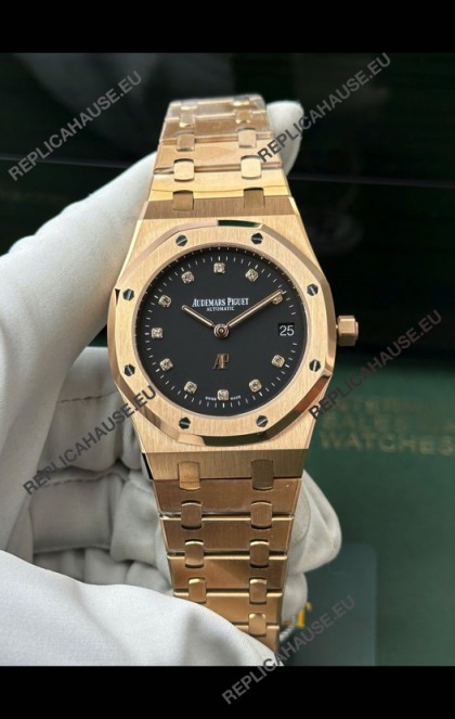 Audemars Piguet Royal Oak Jumbo Extra-Thin Rose Gold 1:1 Mirror Swiss Replica Watch
