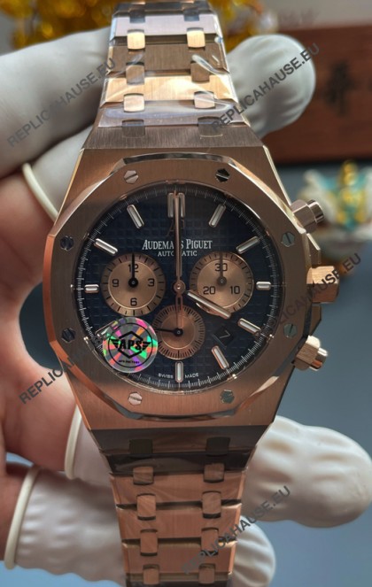 Audemars Piguet Super Clone Royal Oak Chronograph 26331OR Blue Dial Watch 