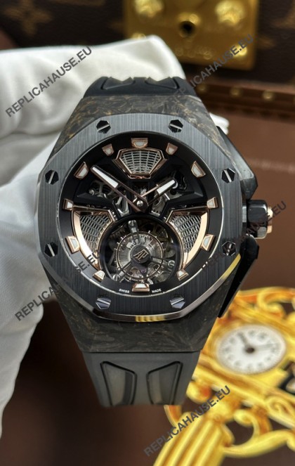 Audemars Piguet Royal Oak Concept Tourbillon UAE Edition Carbon Fiber Super Clone Watch 