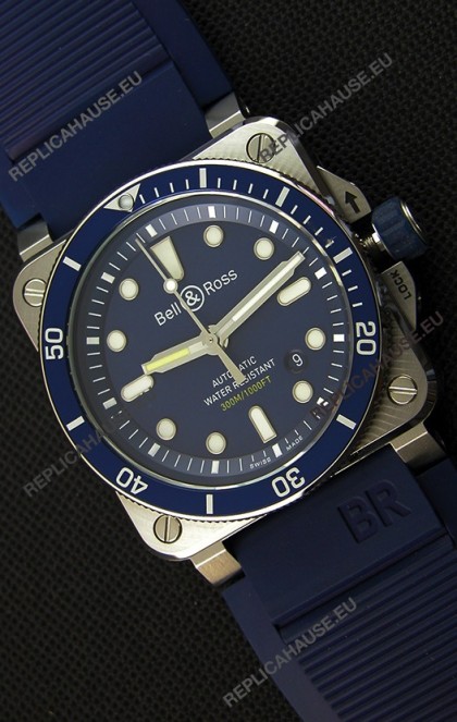 Bell & Ross BR03-92 Diver Blue Swiss Replica Watch 1:1 Mirror Replica