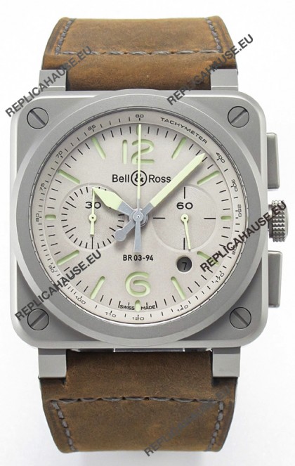 Bell and Ross 03-94 Holorum Chronograph 1:1 Superclone Swiss Replica Watch 