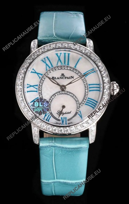 Blancpain Super Clone Lady Bird Colors Edition Watch in Stainless Steel Casing