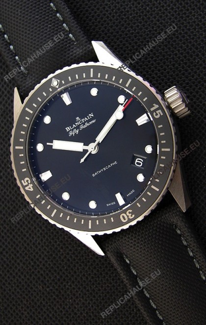 Blancpain Fifty Fathoms BATHYSCAPHE Titanium Edition Swiss Replica 1:1 Swiss Watch