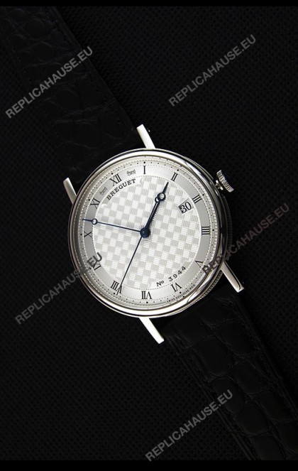 Breguet Classique 5177BB/12/9V6 Stainless Steel Watch with Roman Hour Markers