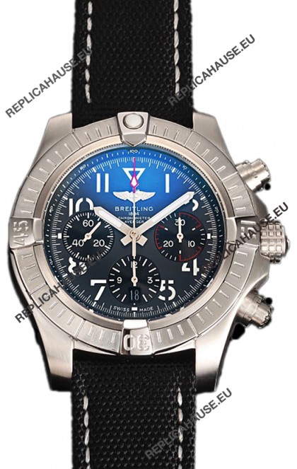 Breitling Avenger Chronograph 45 Black Dial 1:1 Mirror Swiss Replica Watch 