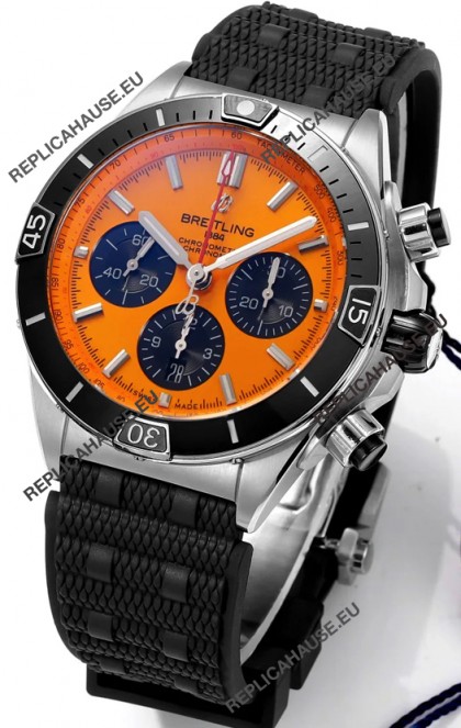 Breitling Chronomat B01 42 Edition Swiss 904L Steel Casing Pale Yellow Dial 1:1 Mirror Replica Watch