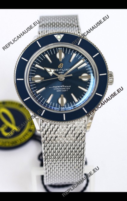 Breitling Superocean Heritage 57 Blue Dial 1:1 Mirror Swiss Replica Watch 