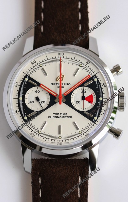 Breitling Top Time Edition Leather Strap 1:1 Mirror Swiss Replica Watch