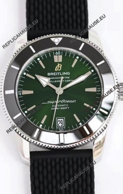 Breitling SuperOcean Heritage II B20 44MM Green Dial 1:1 Mirror Replica Watch 