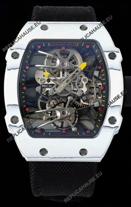 Richard Mille RM027-02 Rafael Nadal Genuine Tourbillon Movement 1:1 Mirror Replica Watch