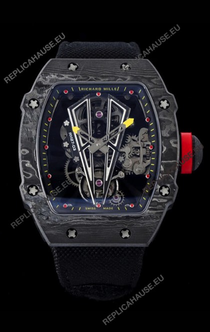 Richard Mille RM27-03 Rafael Nadal Genuine Tourbillon Movement 1:1 Mirror Replica Watch