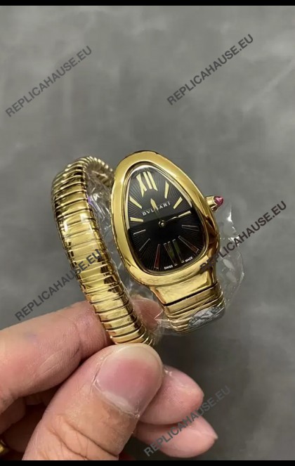 Bvlgari Serpenti Edition Yellow Gold Casing Watch in 1:1 Mirror Quality