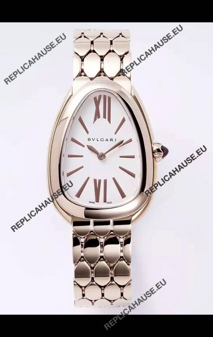 Bvlgari Serpenti Seduttori Edition in Rose Gold Casing Super Clone Watch