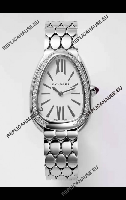 Bvlgari Serpenti Seduttori Edition in Steel Casing Super Clone Watch