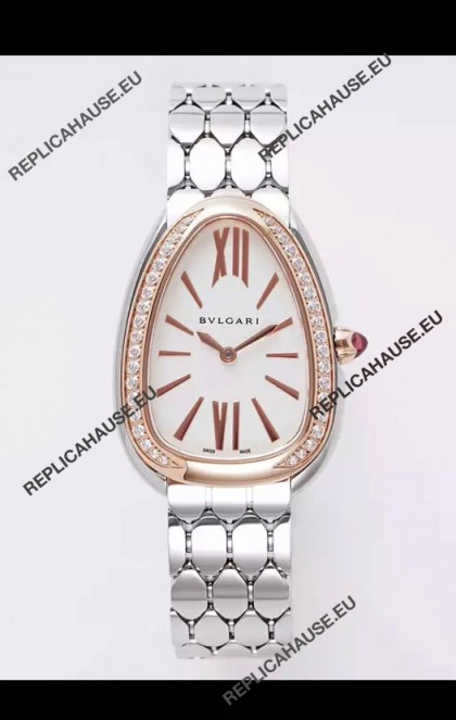 Bvlgari Serpenti Seduttori Edition in Steel Casing Super Clone Watch