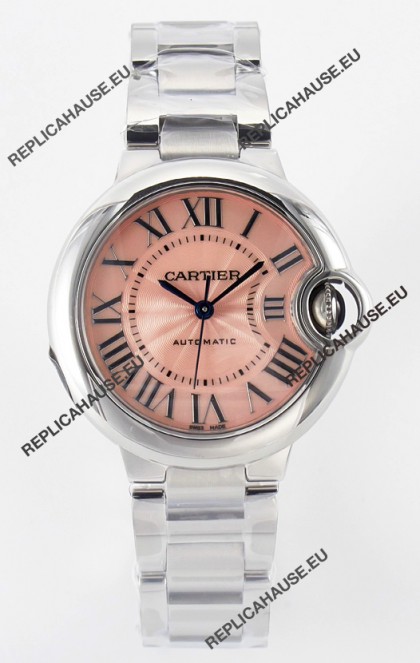 Ballon De Cartier Swiss Automatic 1:1 Mirror Quality 33MM in Steel Casing
