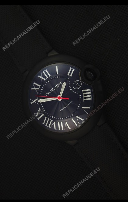 Cartier Ballon Bleu 42MM DLC Coated Swiss Replica Watch