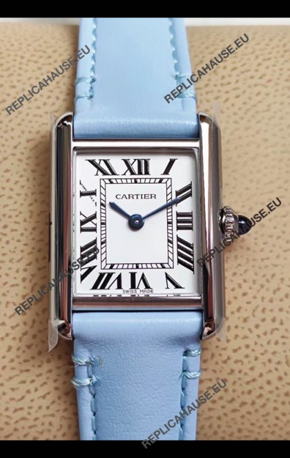 Cartier Tank Solo Swiss Quartz Watch in Stainless Steel Casing 