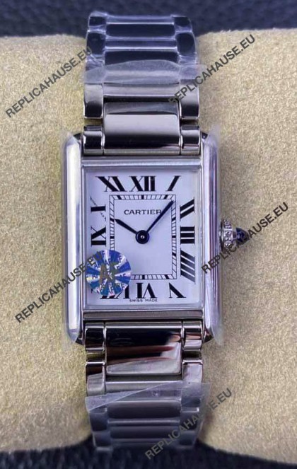 Cartier Tank Solo Swiss Quartz Watch in Steel Case and Strap - 22MM Casing