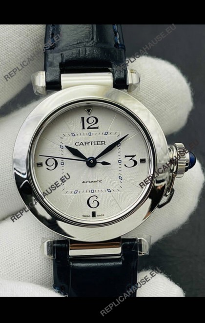 Pasha De Cartier Swiss Automatic 1:1 Mirror Quality 35MM Replica Watch 