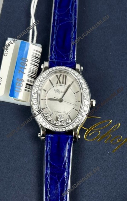 Chopard Happy Diamonds Mossanites Edition Super Clone Automatic Watch 