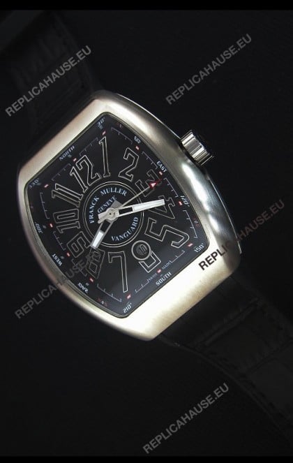 Franck Muller Vanguard Swiss Replica Watch in Stainless Steel Case