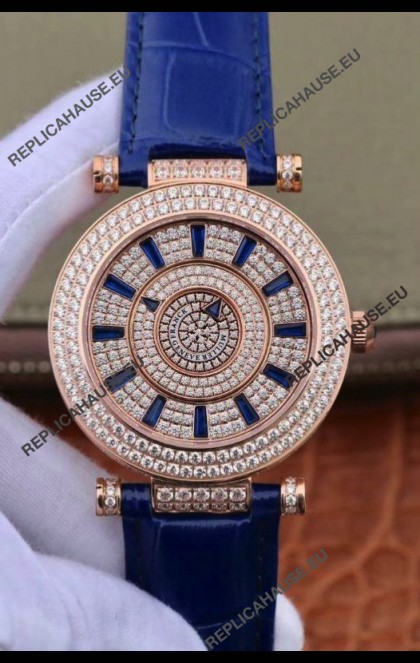 Franck Muller Double Mystery 1:1 Mirror Swiss Replica Watch - 42MM