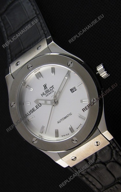 Hublot Classic Fusion Titanium Opalin Swiss Replica Watch - 1:1 Mirror Replica