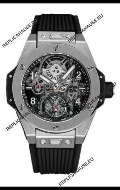 Hublot Big Bang Tourbillon Titanium Casing Watch in 45MM 1:1 Mirror Replica