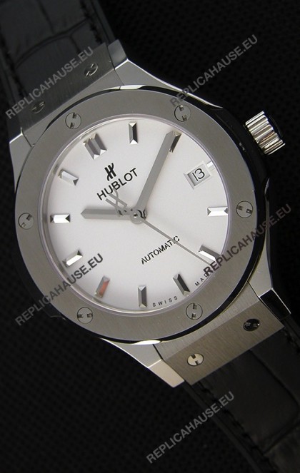 Hublot Big Bang Classic Fusion 38MM 1:1 Mirror Replica Watch White Dial 