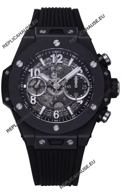 Hublot Big Bang Unico Black Ceramic Casing 1:1 Mirror Edition Swiss Replica Watch