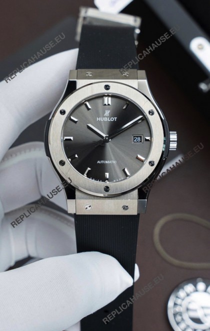 Hublot Super Clone Classic Fusion Titanium Grey Dial 42MM Watch