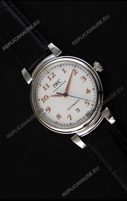 IWC Schaffhausen DA Vinci IW356601 Automatic Swiss Watch White Dial 1:1 Mirror Replica 