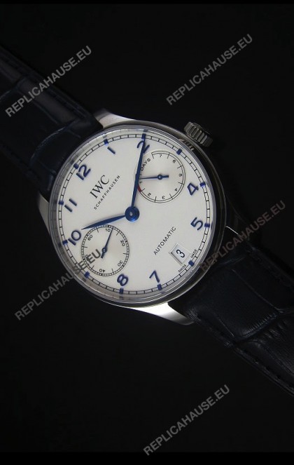 IWC IW500705 Portugieser Swiss 1:1 Mirror Replica Watch White Dial - Updated 2016 Version