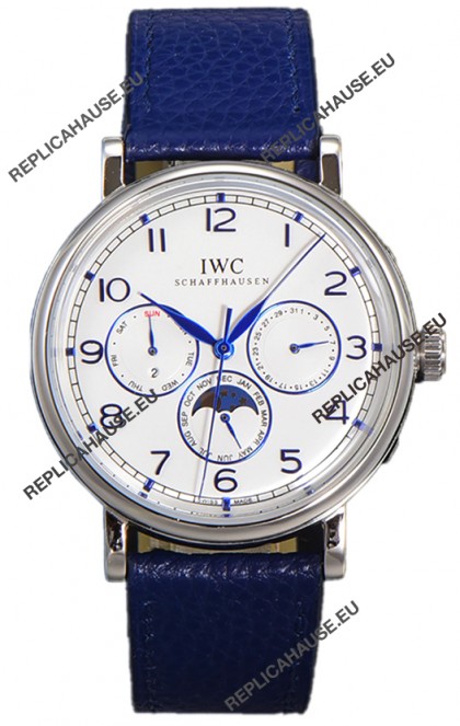 IWC Portofino Perpetual Calendar IW3446 White Dial Swiss Replica Watch 