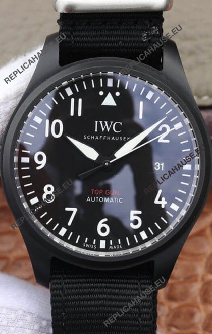 IWC Pilot Watch TOP GUN Edition in Ceramic Casing - 1:1 Mirror Replica Watch