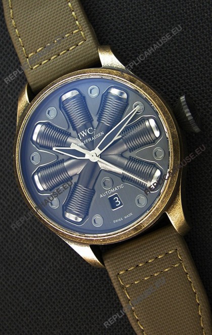 IWC Pilot Top Gun Concept Edition Replica Watch in Vintage Case 45.5MM
